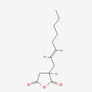 molecular formula C12H18O3 B7801577 2-Octenylsuccinic Anhydride CAS No. 81949-84-0