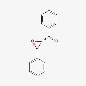 molecular formula C15H12O2 B7801643 trans-Benzalacetophenone oxide 