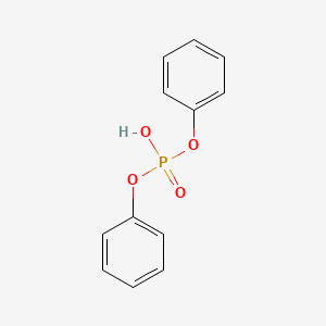 molecular formula C12H11O4P B7801650 Diphenyl phosphate CAS No. 53396-64-8