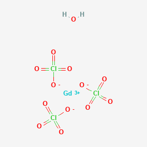 molecular formula Cl3GdH2O13 B7801759 Perchloric acid,gadolinium(3+) salt (8CI,9CI) 