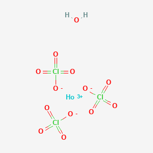 Holmium(3+);triperchlorate;hydrate