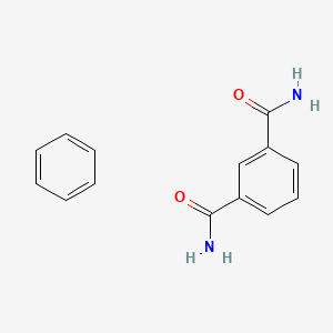 molecular formula C14H14N2O2 B7801824 Benzene;benzene-1,3-dicarboxamide 