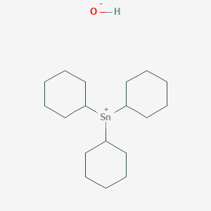 Tricyclohexylstannanylium;hydroxide