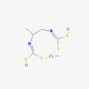 molecular formula C5H8N2S4Zn B7801890 CID 25506 
