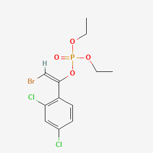 molecular formula C12H14BrCl2O4P B7801904 溴虫腈 