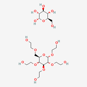 molecular formula C22H44O17 B7801957 Hydroxyethyl starch CAS No. 68512-26-5