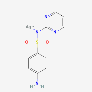 molecular formula C10H9AgN4O2S B7802016 Silver sulfadiazine CAS No. 1152234-18-8