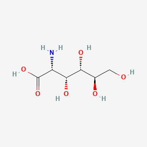 molecular formula C6H13NO6 B7802089 2-氨基-2-脱氧-D-葡萄糖酸 CAS No. 6165-14-6