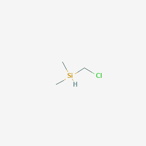 molecular formula C3H9ClSi B7802161 氯甲基-二甲基-硅烷 