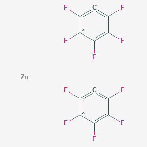 molecular formula C12F10Zn B7802167 Bis(pentafluorophenyl) zinc 