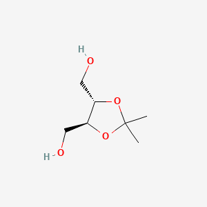 molecular formula C7H14O4 B7802184 (+)-2,3-O-Isopropylidene-L-threitol CAS No. 86992-57-6