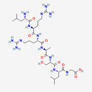molecular formula C32H61N13O9 B7802211 乙酸盐坎肽 