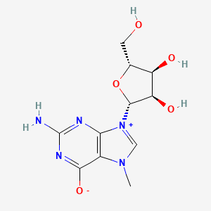molecular formula C11H15N5O5 B7802293 N7-甲基鸟苷 CAS No. 22164-16-5