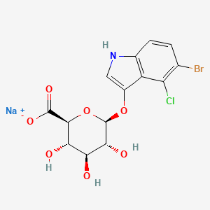 molecular formula C14H12BrClNNaO7 B7802345 CID 2733772 