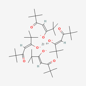 (Z)-2,2,6,6-tetramethyl-5-oxohept-3-en-3-olate;zirconium(4+)