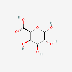 molecular formula C6H10O7 B7802373 D-半乳糖醛酸 CAS No. 9046-38-2