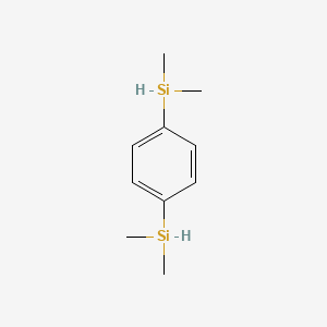 molecular formula C10H18Si2 B7802381 Silane, 1,4-phenylenebis[dimethyl- 