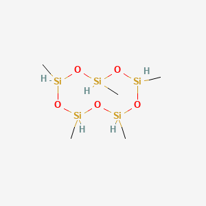 molecular formula C5H20O5Si5 B7802398 五甲基环戊二氧化硅 