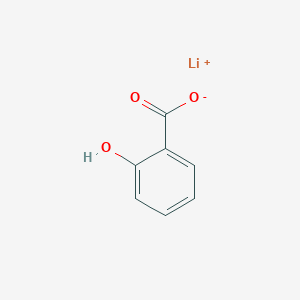 molecular formula C7H5LiO3 B7802400 lithium;2-hydroxybenzoate 