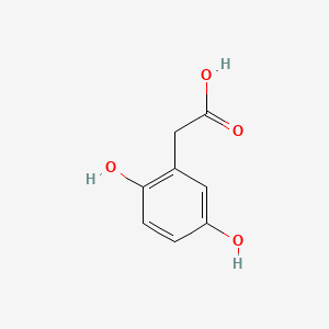 molecular formula C8H8O4 B7802402 Homogentisic acid CAS No. 71694-00-3