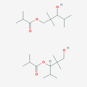 molecular formula C24H48O6 B7802406 2,2,4-Trimethyl-1,3-pentanediol1-Monoisobutyrate 