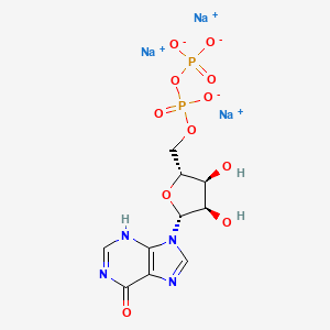 molecular formula C10H11N4Na3O11P2 B7802451 CID 2724343 