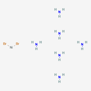 molecular formula Br2H18N6Ni B7802453 Hexaamminenickel(II) bromide, 99.999% 
