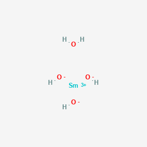 molecular formula H5O4Sm B7802489 Samarium(III)hydroxidehydrate 