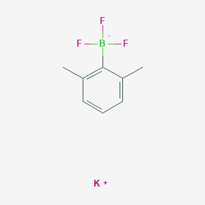 molecular formula C8H9BF3K B7802507 CID 16217444 