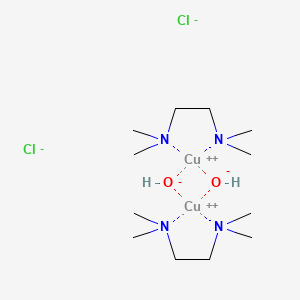 Di-mu-hydroxo-[(N,N,N',N'-tetramethylethylenediamine)copper(II)] dichloride