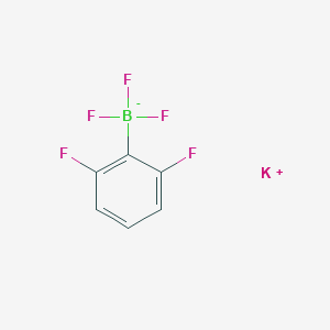 molecular formula C6H3BF5K B7802519 CID 11241459 