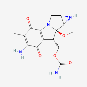molecular formula C15H18N4O5 B7802546 mitomycin C CAS No. 1404-00-8