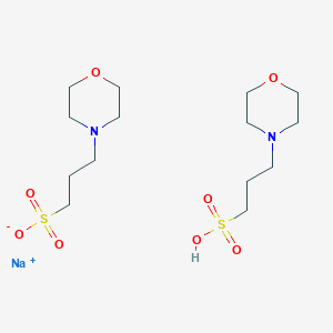 molecular formula C14H29N2NaO8S2 B7802560 CID 16219606 