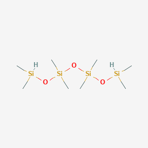molecular formula C8H26O3Si4 B7802602 Dimethylsilyloxy-[dimethylsilyloxy(dimethyl)silyl]oxy-dimethylsilane 