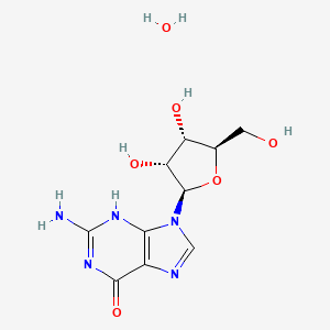 molecular formula C10H15N5O6 B7802661 CID 16219429 
