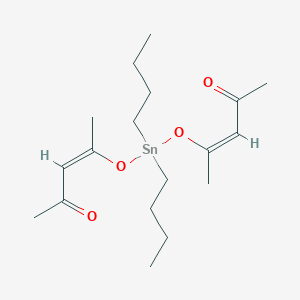 molecular formula C18H32O4Sn B7802711 Dibutyltin bis(acetylacetonate) 