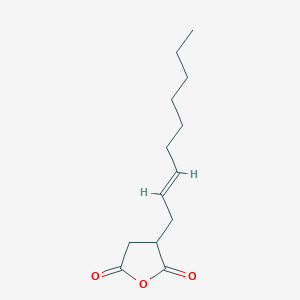 molecular formula C13H20O3 B7802717 (2-Nonen-1-yl)succinic anhydride CAS No. 64545-80-8