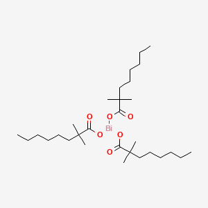 molecular formula C30H57BiO6 B7802736 Bismuth (III) neodecanoate (99.9 %-Bi), ~60% in neodecanoic acid (15-20% Bi) 