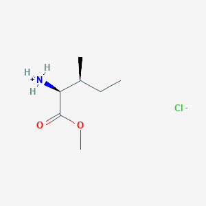 [(2S,3S)-1-methoxy-3-methyl-1-oxopentan-2-yl]azanium;chloride