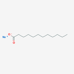 molecular formula C12H23NaO2 B7802810 sodium;dodecanoate 