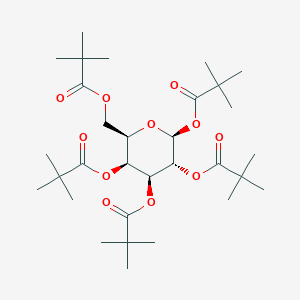molecular formula C31H52O11 B7802823 b-D-Galactose pentapivalate 