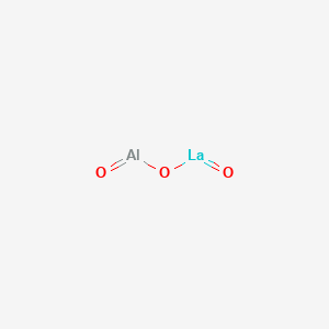 molecular formula AlLaO3 B7802825 镧铝氧化物 