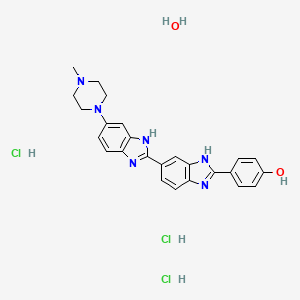 molecular formula C25H29Cl3N6O2 B7802900 Hoechst33258 
