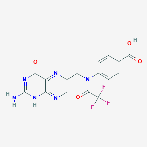 molecular formula C16H11F3N6O4 B7802927 CID 4519673 