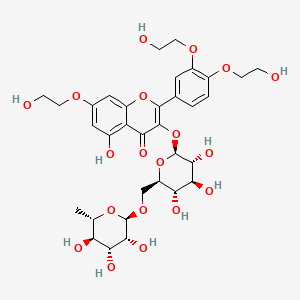 molecular formula C33H42O19 B7802988 芦丁 CAS No. 55965-63-4