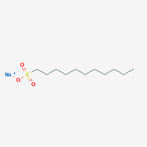 molecular formula C11H23NaO3S B7803011 sodium;undecane-1-sulfonate 