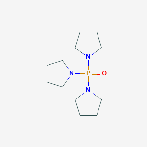 molecular formula C12H24N3OP B7803033 Tri(pyrrolidin-1-yl)phosphine oxide CAS No. 66805-06-9