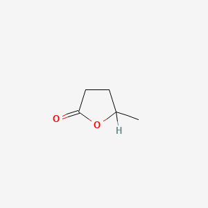 molecular formula C5H8O2 B7803045 γ-戊内酯 CAS No. 57129-69-8