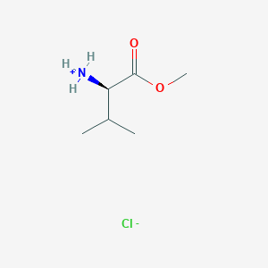 molecular formula C6H14ClNO2 B7803054 [(2R)-1-methoxy-3-methyl-1-oxobutan-2-yl]azanium;chloride 