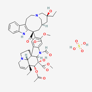 molecular formula C46H56N4O10.H2O4S<br>C46H58N4O14S B7803066 Oncovin 